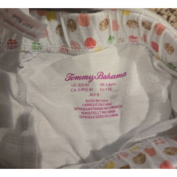 Floral and Polka Dot Skirt Set Built In Shorts Size 6 Pre-loved - Picture 10 of 11